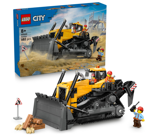 LEGO City 60466 Żółty buldożer z ładowarką - 1331643 - zdjęcie 2
